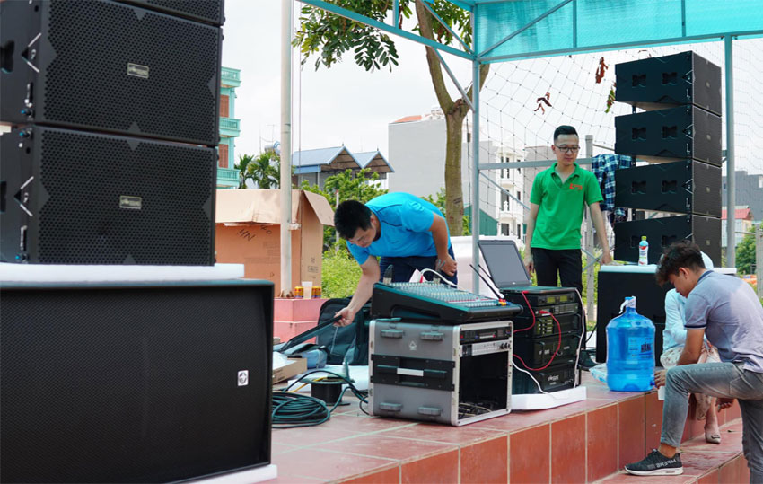 Cách bố trí loa ngoài trời để có chất âm tốt nhất